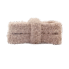 lacet fluffy couleur caramel