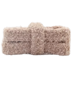 lacet fluffy couleur caramel